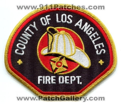 Los Angeles County Fire Department Patch California CA