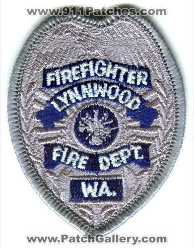 Lynnwood Fire Department Firefighter Patch Washington WA