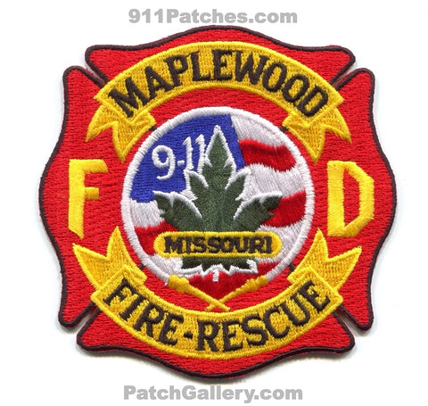 Maplewood Fire Rescue Department Patch Missouri MO