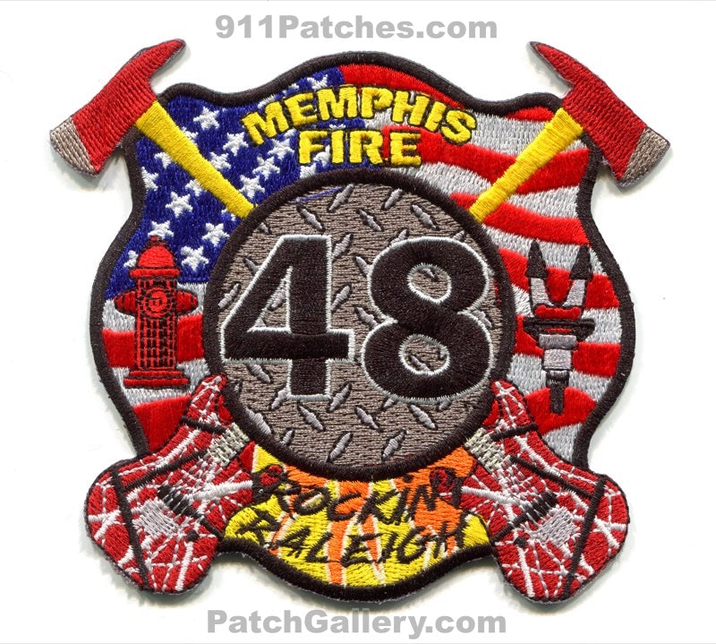 Memphis Fire Department Station 48 Patch Tennessee TN