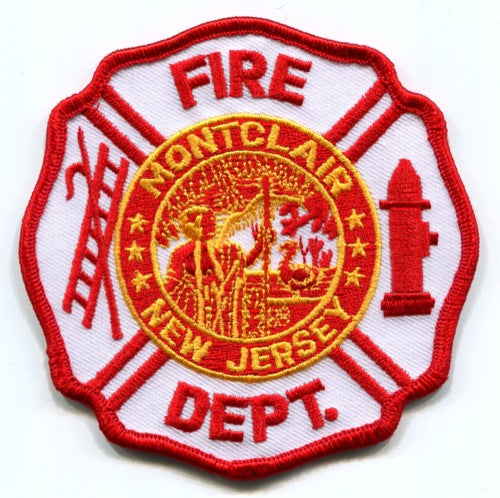 Montclair Fire Department Patch New Jersey NJ