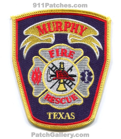 Murphy Fire Rescue Department Patch Texas TX