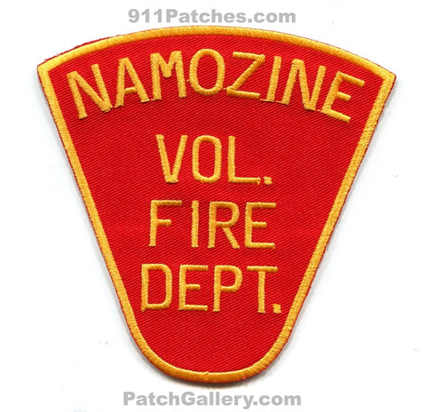 Namozine Volunteer Fire Department Patch Virginia VA