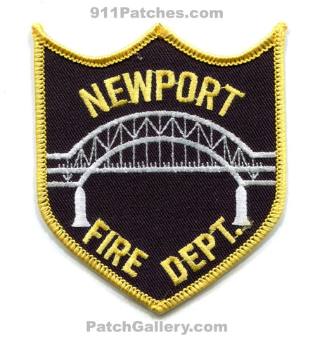 Newport Fire Department Patch Oregon OR