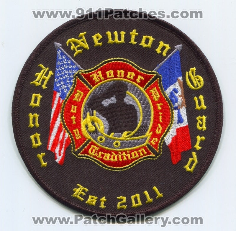 Newton Fire Department Honor Guard Patch Iowa IA