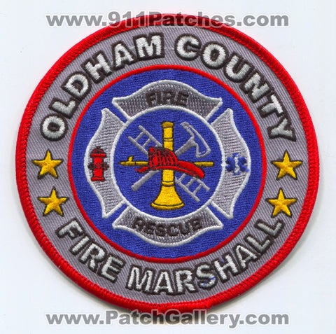 Oldham County Fire Rescue Department Fire Marshall Patch Kentucky KY