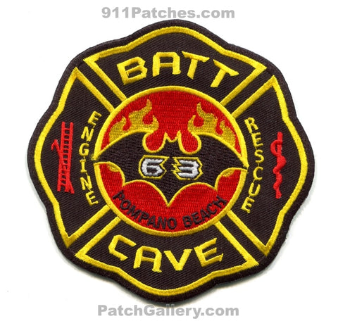 Pompano Beach Fire Rescue Department Station 63 Patch Florida FL