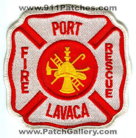 Port Lavaca Fire Rescue Department Patch Texas TX