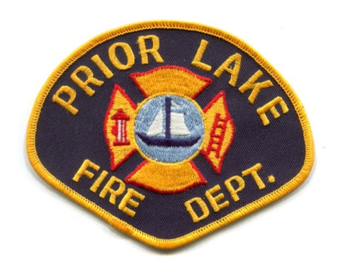 Prior Lake Fire Department Patch Minnesota MN