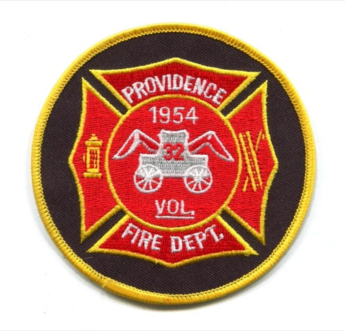 Providence Volunteer Fire Department 32 Patch North Carolina NC