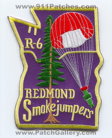 Redmond Smokejumpers Forest Fire Wildfire Wildland Patch Oregon OR