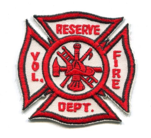 Reserve Volunteer Fire Department Patch Louisiana LA