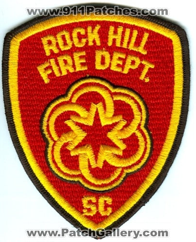 Rock Hill Fire Department Patch South Carolina SC