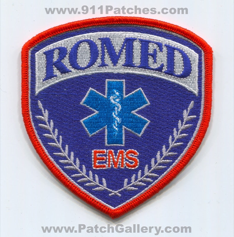 Romed Emergency Medical Services EMS Patch Pennsylvania PA