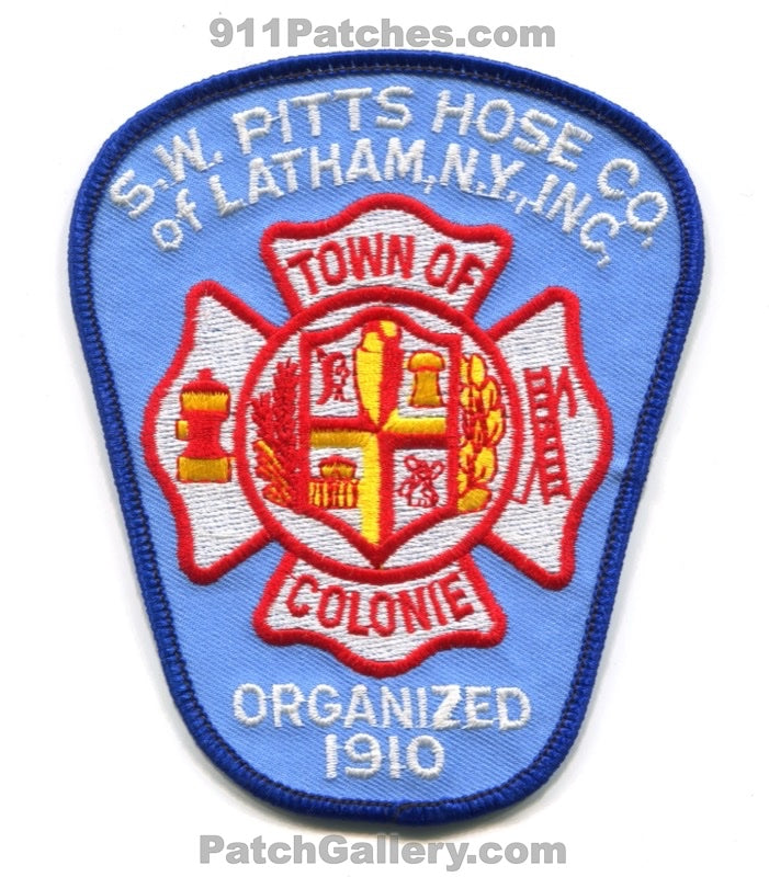 SW Pitts Hose Company of Latham New York Inc Fire Patch New York NY