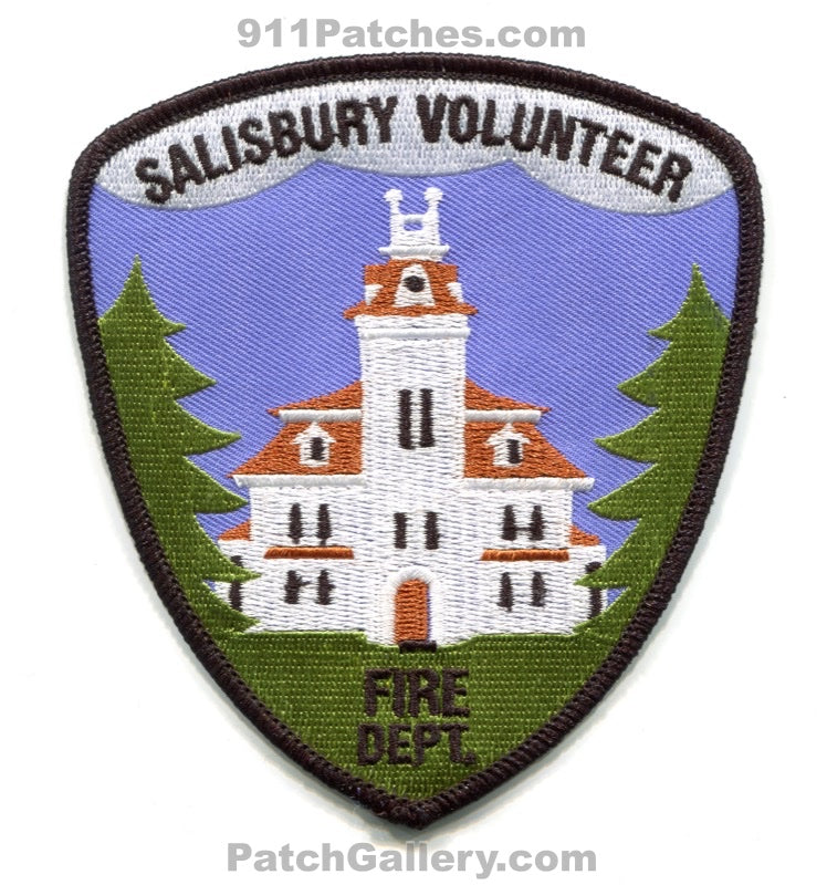 Salisbury Volunteer Fire Department Patch Vermont VT