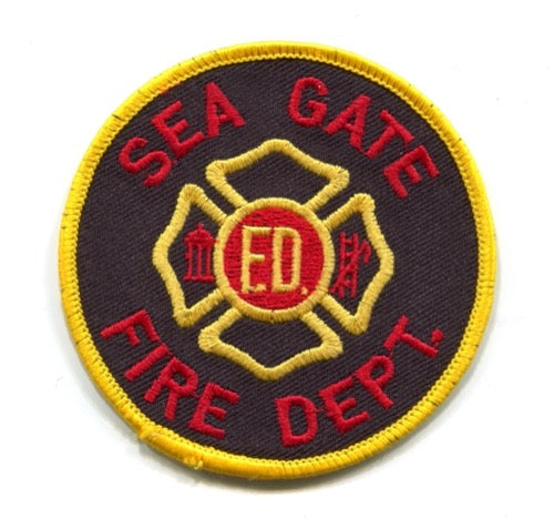 Sea Gate Fire Department Patch North Carolina NC