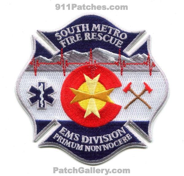 EMT Paramedic Firefighter Fire Rescue Patch