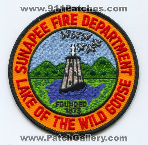 Sunapee Fire Department Patch New Hampshire NH