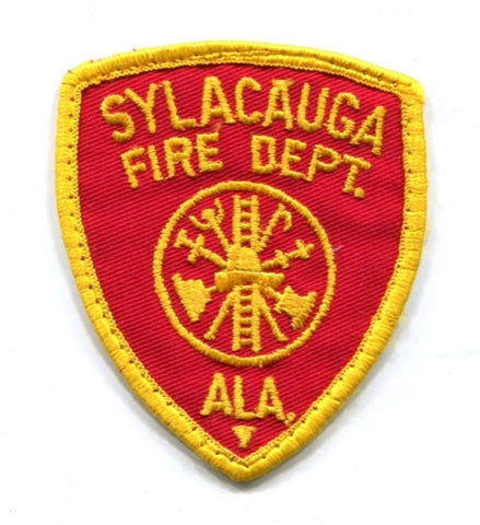 Sylacauga Fire Department Patch Alabama AL