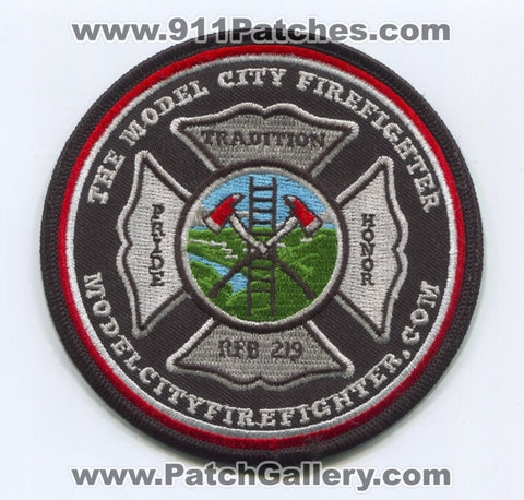 The Model City FireFighter Patch No State Affiliation