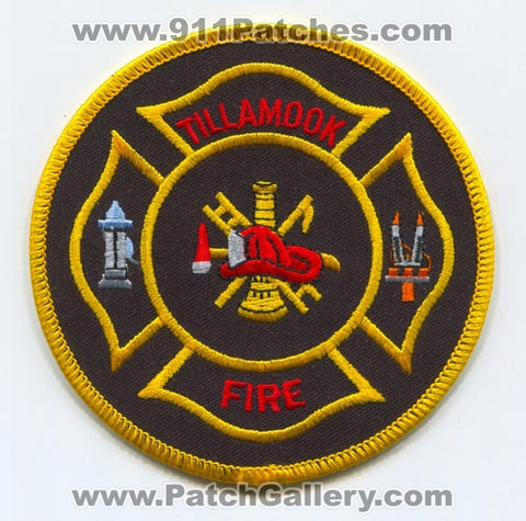 Tillamook Fire Department Patch Oregon OR