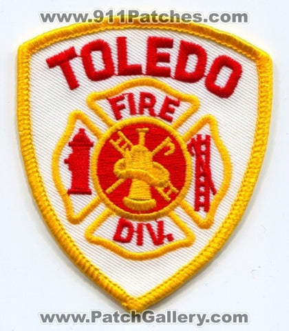 Toledo Fire Division Patch Ohio OH
