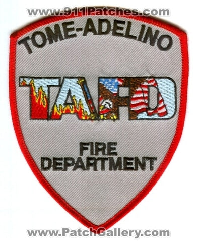 Tome-Adelino Fire Department Patch New Mexico NM