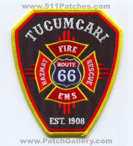 Tucumcari Fire Rescue Department Patch New Mexico NM