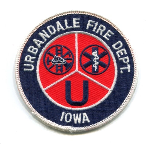 Urbandale Fire Department Patch Iowa IA