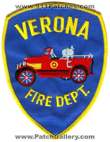 Verona Fire Department Patch New York NY