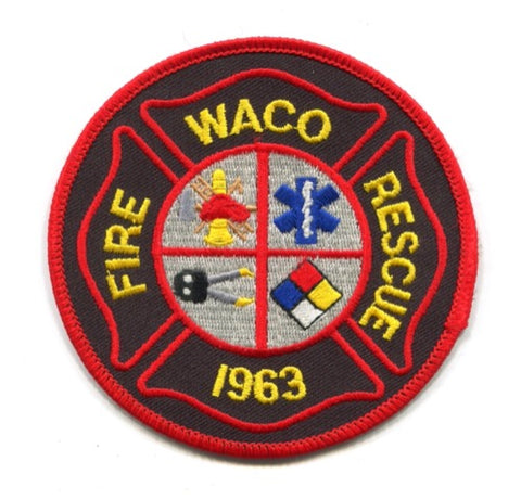 Waco Fire Rescue Department Patch North Carolina NC
