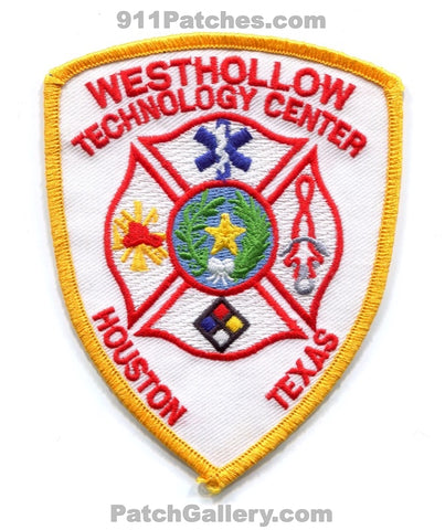 Westhollow Technology Center Houston Fire Department Patch Texas TX
