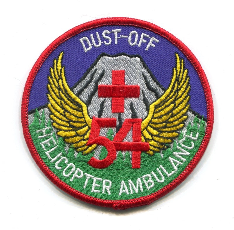 54th Medical Air Ambulance Medevac EMS US Army Military Patch Washington WA
