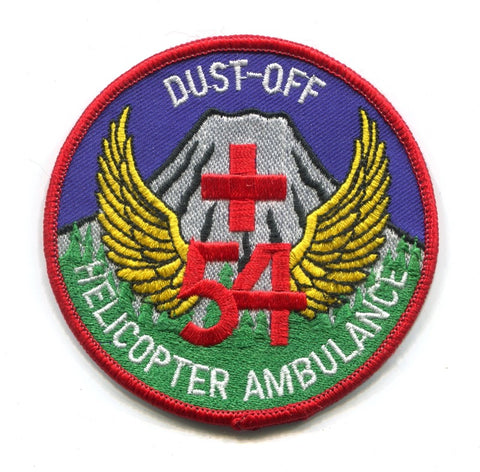 54th Medical Air Ambulance Medevac EMS US Army Military Patch Washington WA