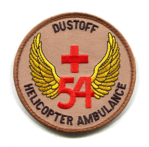54th Medical Air Ambulance Medevac EMS US Army Military Patch Washington WA