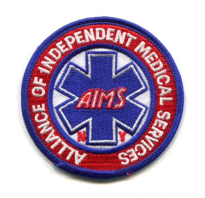 Alliance of Independent Medical Services AIMS Ambulance EMS Patch New York NY