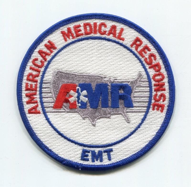 American Medical Response AMR EMT EMS Patch No State Affiliation