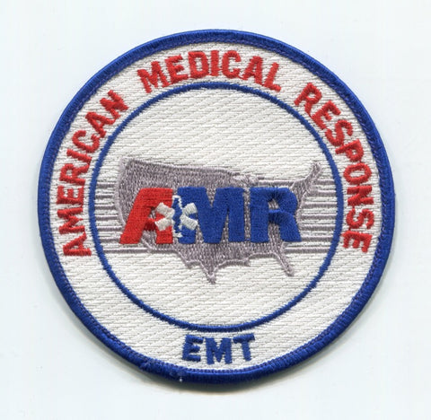 American Medical Response AMR EMT EMS Patch No State Affiliation