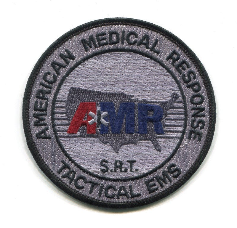 American Medical Response AMR Tactical EMS SRT Patch No State Affiliation