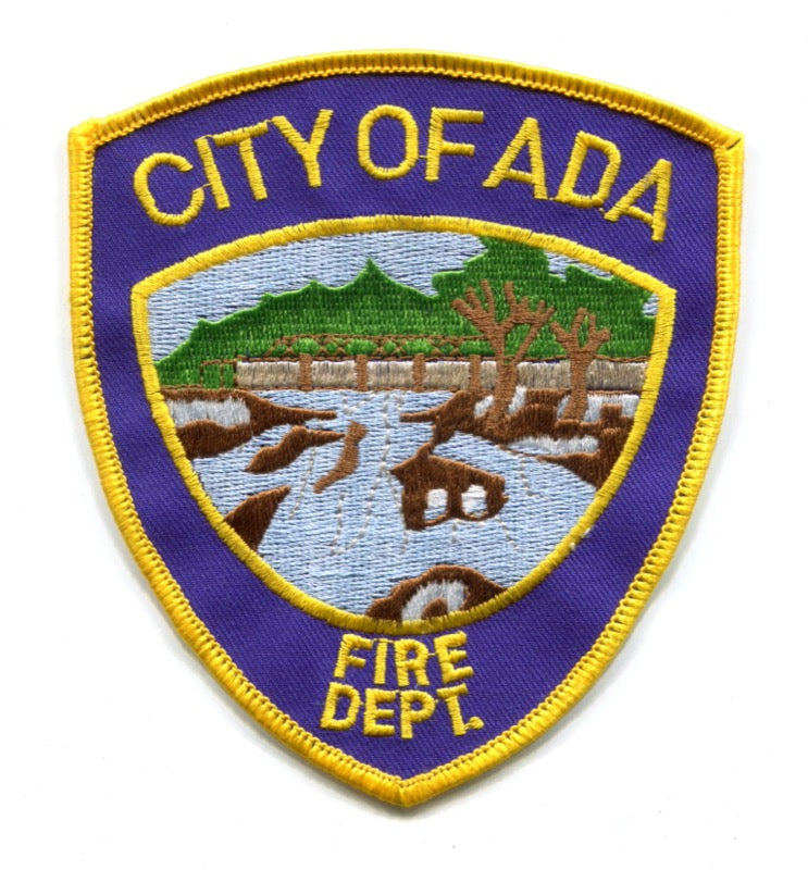 Ada Fire Department Patch Oklahoma OK