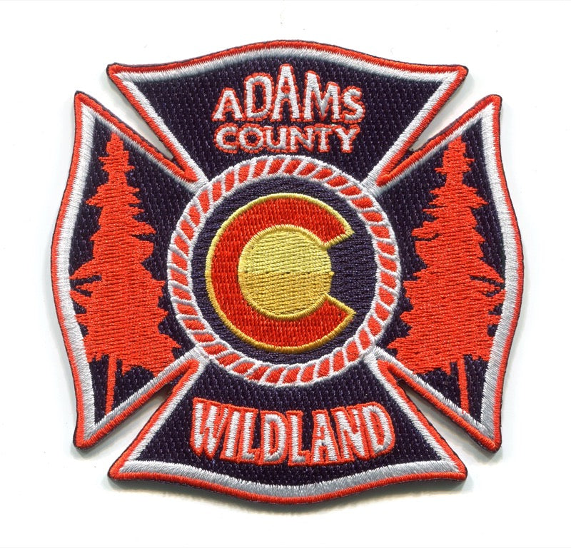 Adams County Fire Rescue Department Wildland Patch Colorado CO