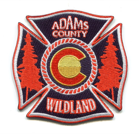 Adams County Fire Rescue Department Wildland Patch Colorado CO