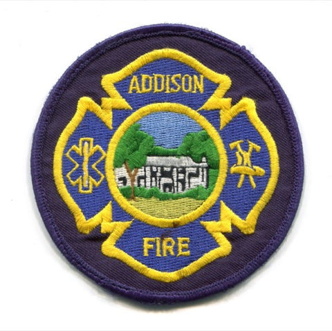 Addison Fire Department Patch Texas TX