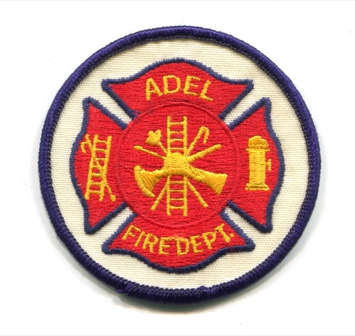 Adel Fire Department Patch Georgia GA