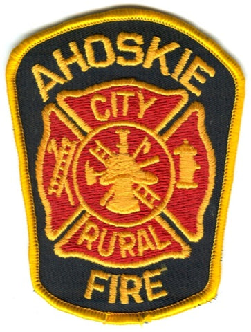 Ahoskie City Rural Fire Department Patch North Carolina NC