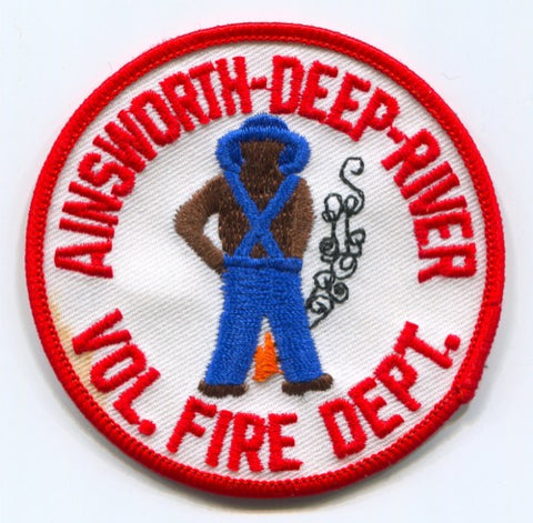 Ainsworth Deep River Volunteer Fire Department Patch Indiana IN