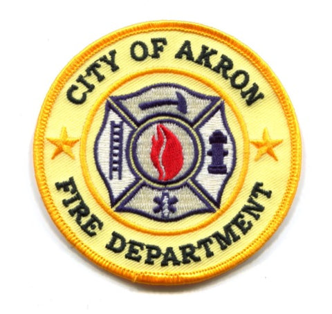 Akron Fire Department Patch Ohio OH