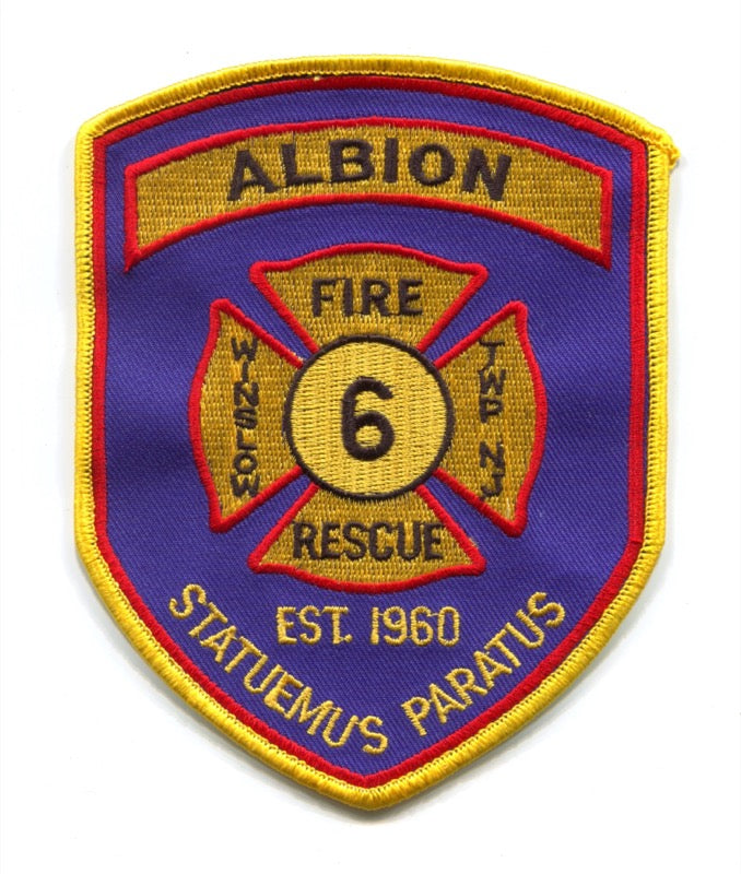 Albion Fire Rescue Department 6 Winslow Township Patch New Jersey NJ