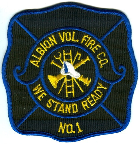 Albion Volunteer Fire Company Number 1 Patch Pennsylvania PA